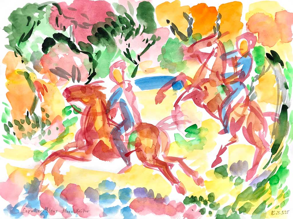 US Marc Macke reiten davon